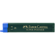 FABER-CASTELL MINAS SUPER-POLYMER 1.4mm B 6-PACK 121411